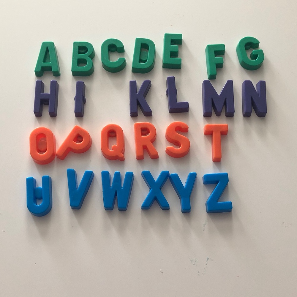 📦 Magnetic Alphabet Letters Set - Just Missing ‘J’